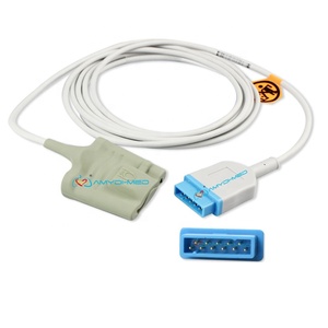 11Pin for GE Healthcare <strong>Marquette</strong> SpO2 <strong>Sensor</strong> Dash 3000 Dash 4000 Reusable Adult Finger Soft Tip Spo2 Probe GE SpO2 <strong>Sensor</strong> - Product Image 1