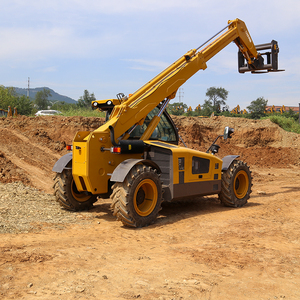 17 metre bom heave 3ton yük teleskopik forklift 4WD telehandler ile 4 çekişli EPA dizel motor teleskopik işleyici - Product Image 2