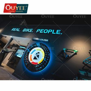 Motorcycle Cycling Retail Shop Bike Shop Interior Design Wall Display Furniture Bike Workshop Cabinets - Product Image 5