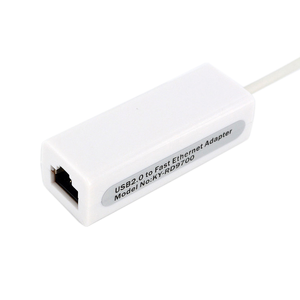 高品質のUSB2.0-RJ45イーサネットネットワークLANアダプターカードwindows7PCラップトップ用10Mbps 9700チップアダプター - Product Image 2