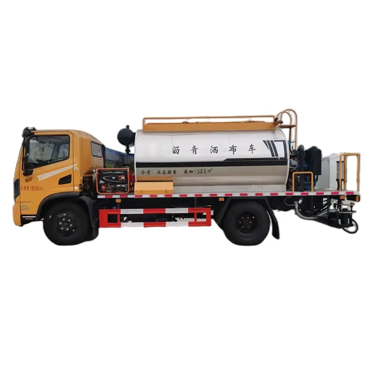Spreader chiều rộng nhỏ bitum phun xe tải tàu chở nước xe tải thông minh nhựa đường nhà phân phối để bán
