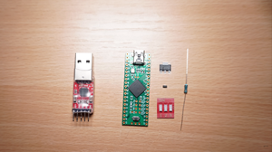 eParthu Original Teensy 2.0++ USB AVR Development Board <strong>Keyboard</strong> Mouse ISP U-Disk Experiment Board AT90USB1286 for DIY Projects - Product Image 6
