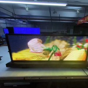 P3P2.5 Taxi top advertising modulo LED Display a schermo messaggio impermeabile per esterni programmabile a scorrimento tetto auto Display a LED - Product Image 4
