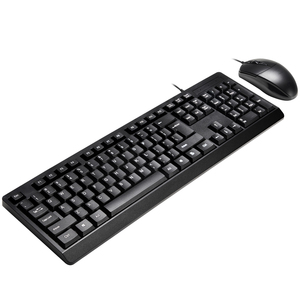 New Design Full-Sized Wired <strong>Computer</strong> <strong>Keyboard</strong> and Mouse Kit Ergonomic Quiet Wired <strong>Keyboard</strong> Mice <strong>Combo</strong> for <strong>Desktop</strong>/Laptop/PC - Product Image 4