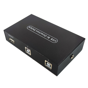 Adaptador de interruptor de alta compatibilidad USB2.0 de 2 puertos para compartir impresora 2 entradas 1 salida para accesorios de audio y video - Product Image 1
