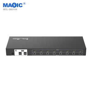 新颖的HDMI KVM开关4K 60Hz 8进1出，适用于带红外的电脑鼠标键盘2.0视频切换器 - Product Image 2