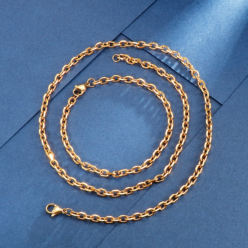 สร้อยข้อมือทอง4mm19.5cm