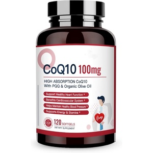 Mạnh mẽ 500mg <span class=keywords><strong>CoQ10</strong></span> cường độ cao bổ sung cho sức khỏe tim mạch hỗ trợ - Product Image 1