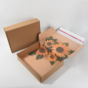 Factory Wholesale Design Kraft Corrugated Board Paper Shipping Boxes Express Manufactured Packing <strong>Gift</strong> Packing Boxes - Product Image 5