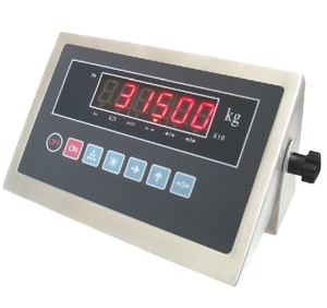 ステンレス鋼プラットフォームスケールデジタル<span class=keywords><strong>LCD</strong></span>ディスプレイ付きRS232 RS485インジケータ重量kg lb-OEMカスタマイズ可能
