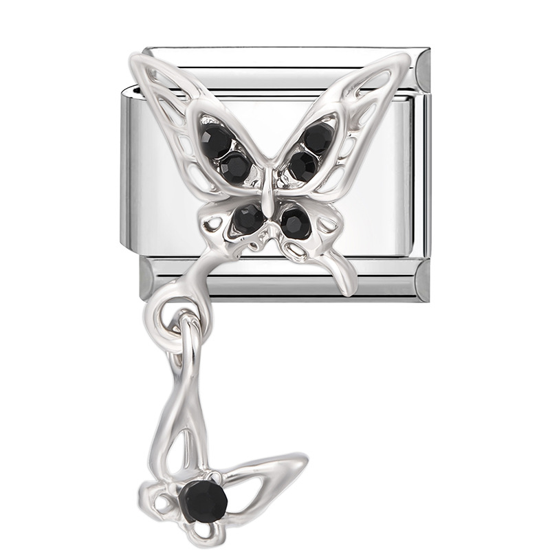 Double butterfly pendant