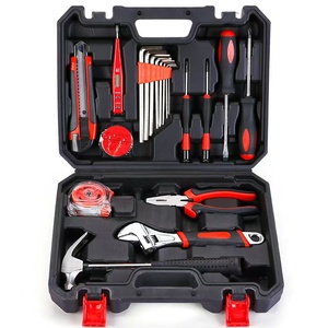 <strong>20</strong>-Piece General Purpose Home Repair Tool <strong>Set</strong> Hand Tool Kit with Combination Home Auto Repair Including Tool Box Storage Case