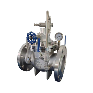 Горячая продажа 200X клапан регулирования давления фланец пилотный редукционный клапан из нержавеющей стали гидравлический редукционный клапан - Product Image 2