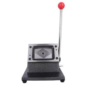 Özelleştirilmiş boyutu 70*100mm manuel masaüstü plastik kart kesici makinesi - Product Image 6
