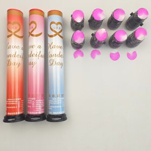 Yovon cầm tay bó hoa giấy Confetti pháo hoa đa màu bên Popper pháo với kích thước ống 40cm/60cm - Product Image 5