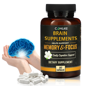 Alpha Brain cápsulas Funciones Suplemento Focus Concentración Memoria Alpha Cápsulas