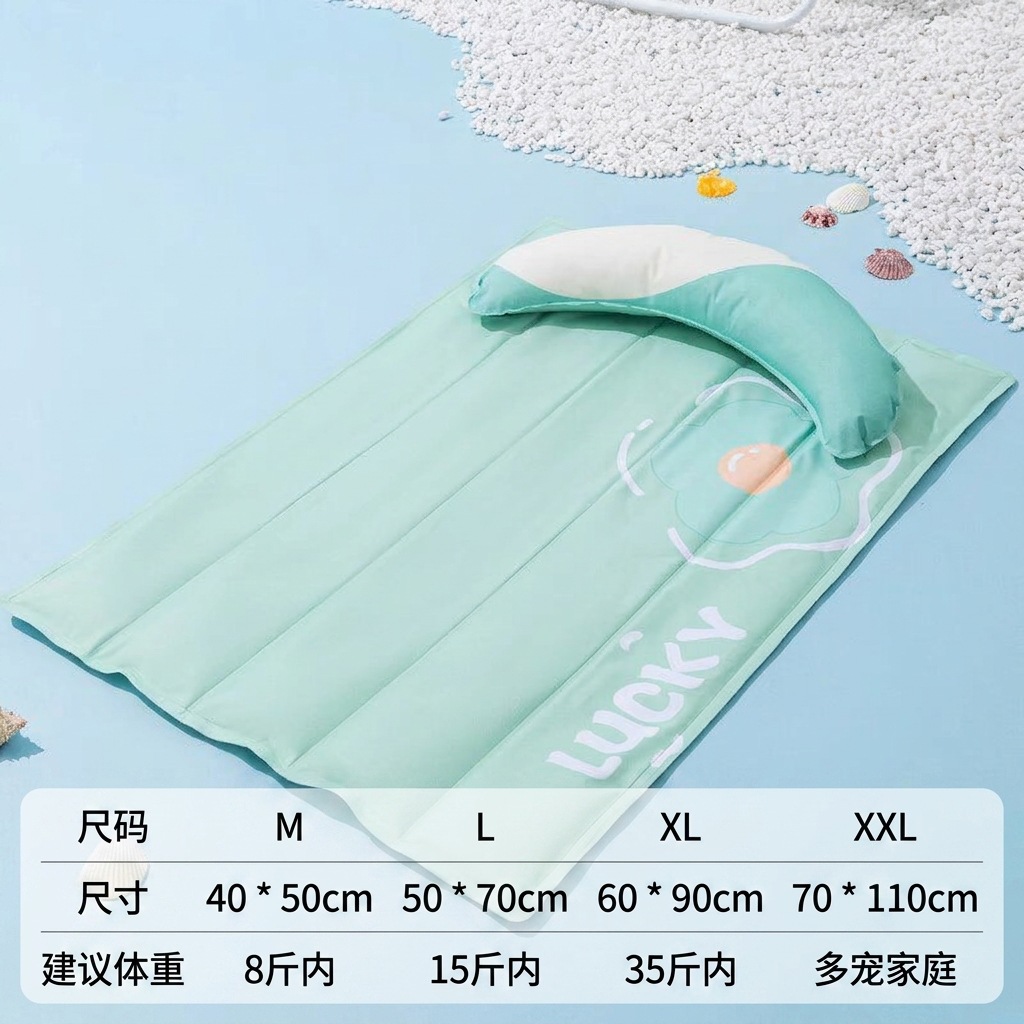 Almohada de copo de nieve verde
