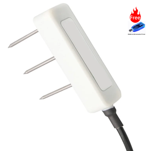 Endüstriyel CE TEROS 10 dijital ANALOG 4-20MA 0-2V RS485 toprak su içeriği toprak sıcaklığı nem sensörü - Product Image 1