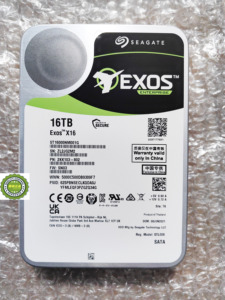 余凡适用于希捷Exos 16TB <span class=keywords><strong>SATA</strong></span> 6 Gb/s 512e/4Kn 7200转/分3.5英寸企业硬盘ST16000NM001G