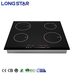 2025新款多功能DIY高效电炉家用传感器触摸感应4燃烧器电磁炉 - Product Image 3