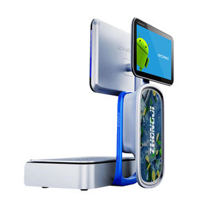 <strong>Android</strong> 13 Waterproof All in One 15Kg Touch Screen AI Multi Language Desktop 30Kg POS Label Scale With Thermal Label Printer - Product Image 2