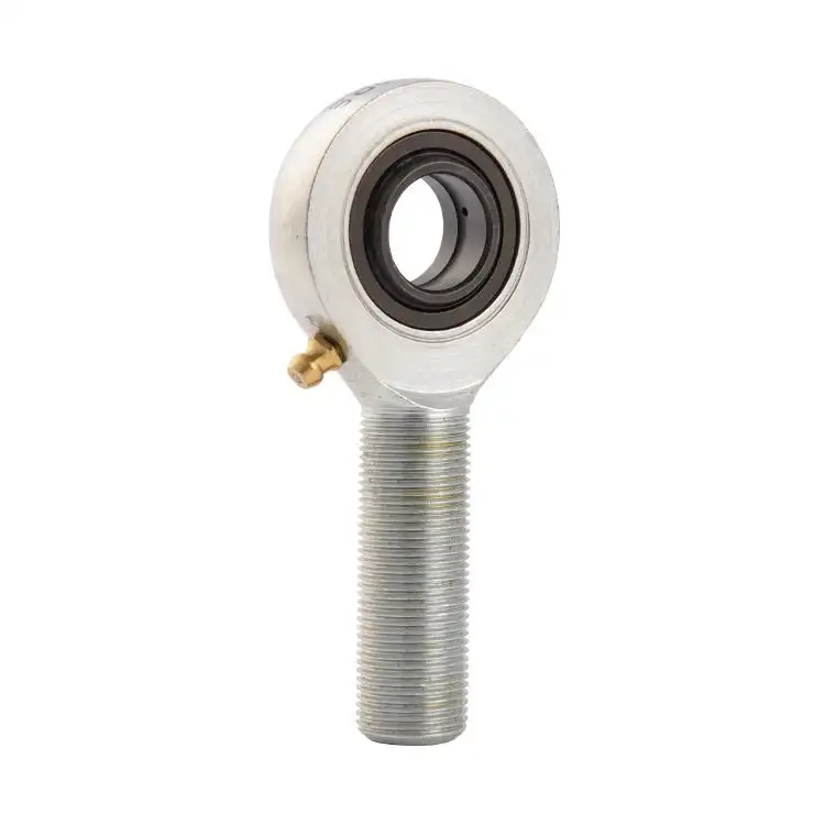 Zinc Coated Steel Rod End With Male Thread GE 180 AX spherical plain bearings