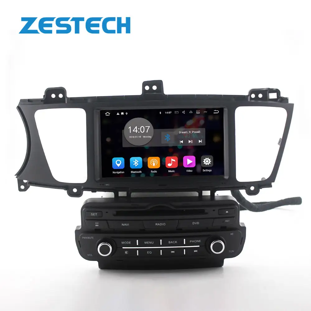 ZESTECH 9 "PX5 KIA K7 시스템 라디오 플레이어 DVD 멀티미디어 자동 스테레오 용 안드로이드 12 자동차 라디오 GPS 터치 스크린