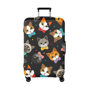 Tùy chỉnh in Polyester đàn hồi thân thiện với môi trường hành lý xe đẩy trường hợp dây kéo đóng cửa bảo vệ dày chống mài mòn - Product Image 5