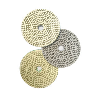 6 Step Diamond Polishing <strong>Pad</strong> Kits for Granite Quartz and Ceramic Porcelain Tile with air Wet Polisher and <strong>Backer</strong> <strong>up</strong> <strong>Pads</strong> - Product Image 1
