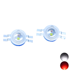 Dinamik aydınlatma için Bridgelux Epistar kaynağı ile Bicolor 4-Pin yüksek güç LED cips 1W & 2W çift renk RGB - Product Image 1