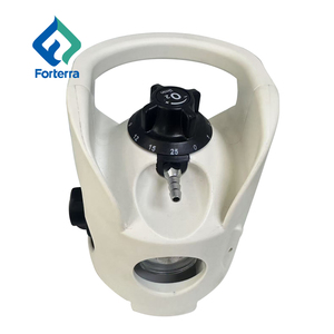 Cilindro regolatore di ossigeno in ottone pieno valvola integrata GCE di alta qualità - Product Image 4