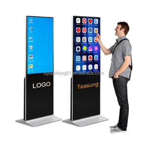 43 55 65 pollici Android Os chiosco Touch Screen interno Lcd Display pubblicitario interattivo Digital Signage Totem con Software Cms - Product Image 1