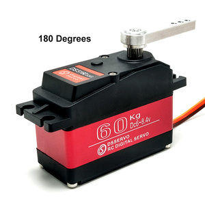 Yüksek tork DS5160 SSG Servo ile 25T kol modeli parçaları 1/5 RC araba helikopter 60KG dijital Servo RC - Product Image 2
