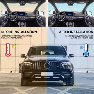 Igh UV Chặn Chống Sương Mù Chống Lóa Năng Lượng Mặt Trời Mặt Trời Kiểm Soát Mặt Trời Phản Chiếu Xe Kính Cửa Sổ Phim - Product Image 3