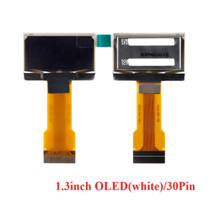 Schermo OLED da 1.3 pollici 1.3 "128*64 LCD Display LED modulo 128x64 SH1106 SPI I2C interfaccia parallela bianco blu 16pin 30pin - Product Image 4