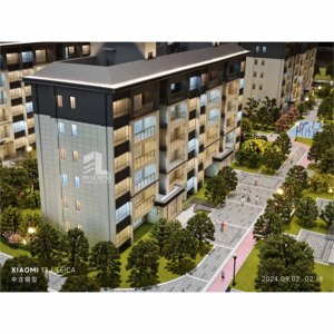 Modelo de construcción de maqueta 3D comercial para miniaturas de proyectos inmobiliarios comerciales - Product Image 1