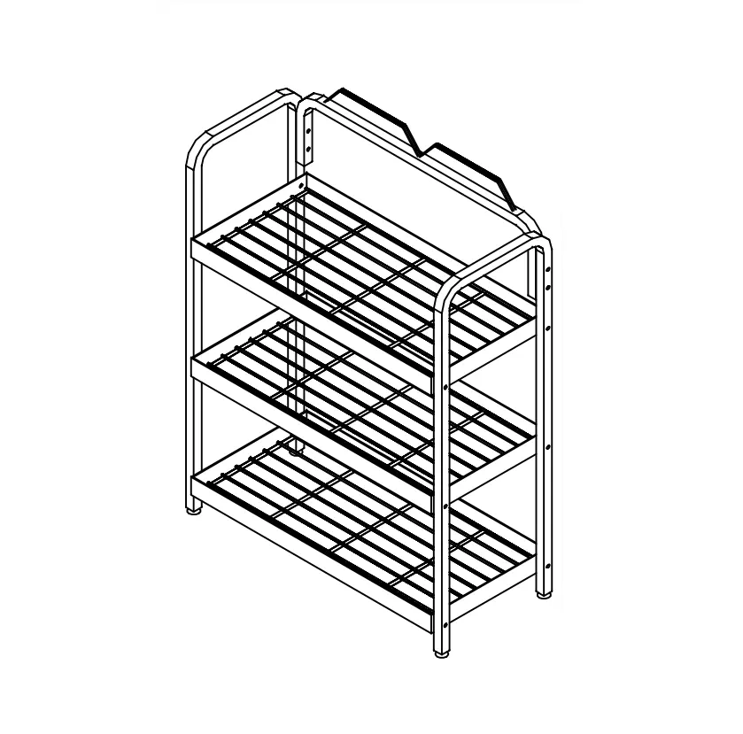 Cửa Hàng Trưng Bày Pin Hiển Thị Năng Lượng Pin Nặng 240KG Giá Đỡ Pin Reck