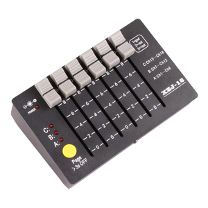 Hochwertige einfache Steuerungs bühnen ausrüstung, Mini-Batterie 24CHs Wireless Controller, DMX Controller Stage Light Console - Product Image 4