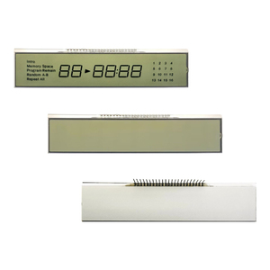 Benutzer definierte Segment LCD-Anzeige Günstiger Preis Elektrisches Motorrad Instrument LCD 7 Monochrom Segment LCD-Anzeige - Product Image 4