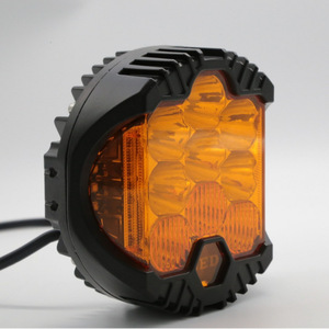 ไฟหน้า LED สำหรับ Wrangler 5นิ้ว7นิ้ว off-road แถบด้านหน้าสามด้านอุณหภูมิ6000K 12V สำหรับไฟส่องสว่างในงานซ่อมบำรุง - Product Image 2