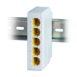 Fabrika fiyat yağlanmış Gigabit 5 Port 1000Mbps PoE Extender 1 PoE anahtarı NVR IP kamera için 4 OUT - Product Image 1