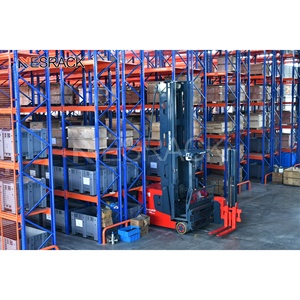 Nesrack magazzino di stoccaggio molto stretto corridoio scaffali Sistema Do <span class=keywords><strong>VNA</strong></span> acciaio Pallet Sistema di <span class=keywords><strong>Racking</strong></span>