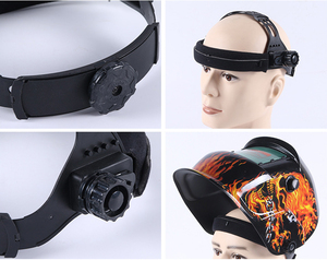 Auto-thẫm màu Hàn Mũ bảo hiểm màu sắc trung thực lớn Xem khu vực Mig Tig ARC thợ hàn - Product Image 5