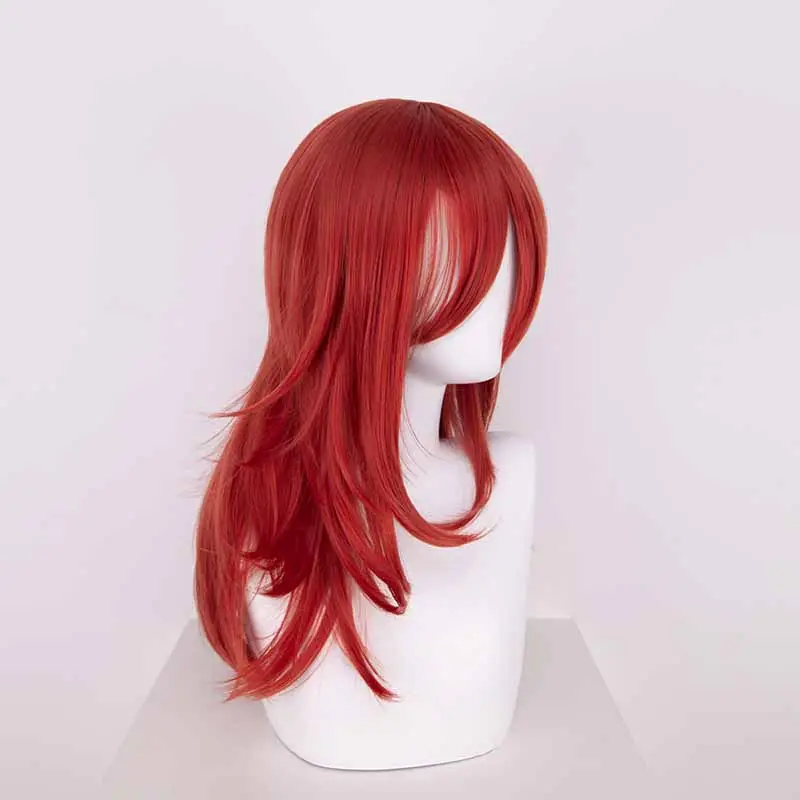 Chainsaw Man Angel cosplay wig Wholesale Costume Halloween Cosplay Party Wig Red Orange Synthetic Halloween Wigs