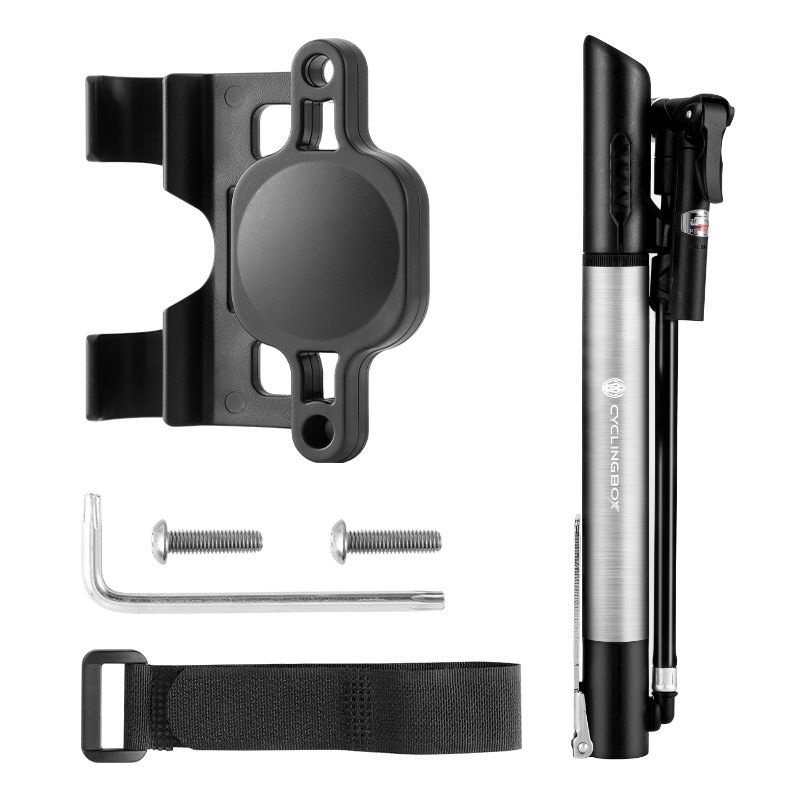 0169 Single-cylinder with gauge, silver cylinder