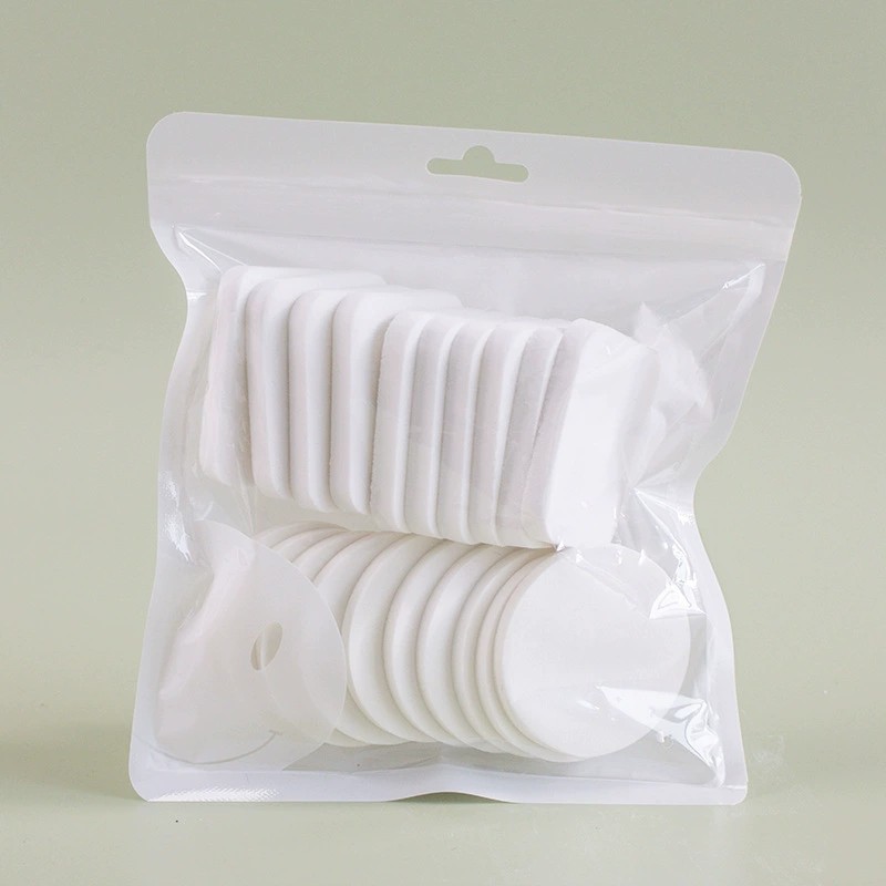 White-Square Round (20pcs)