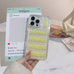 Aşağı ceket epoksi Glitter TPU sert PC Fram 360 özel Logo cep telefonu kılıf MOTO G oynamak için 2024 kenar 60 Fusion G 24 güç kapak - Product Image 6