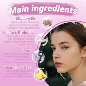 เยลลี่โปรไบโอติกสำหรับผู้หญิงเพื่อความสมดุลของกลิ่นสับปะรดโอ๊กสำหรับผู้หญิงสุขภาพช่องคลอด - Product Image 2