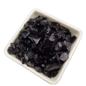 工厂供应玻璃颗粒地板装饰用玻璃砂和装饰用玻璃块美化 - Product Image 2