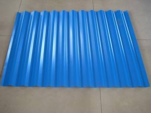 0.12*665 sıcak daldırma GI çinko kaplanmış Metal demir çatı malzemesi Calamine sıcak daldırma oluklu galvanizli çelik levha ve çatı levha - Product Image 2